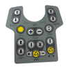 Asphalt Paver Control Panel Film Sticker