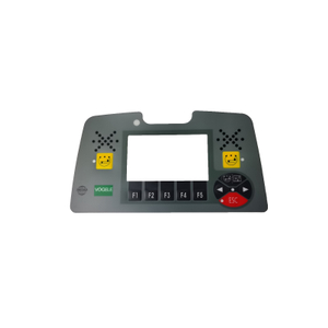 Asphalt Paver Control Panel Film Sticker