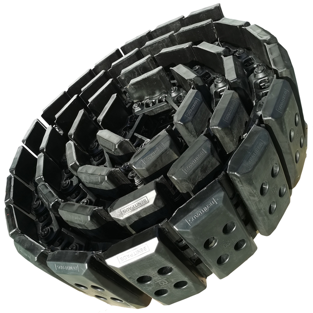14272215 14280234 Rubber Track Shoe Kit Undercarriage Track Assembly for Asphalt Paver