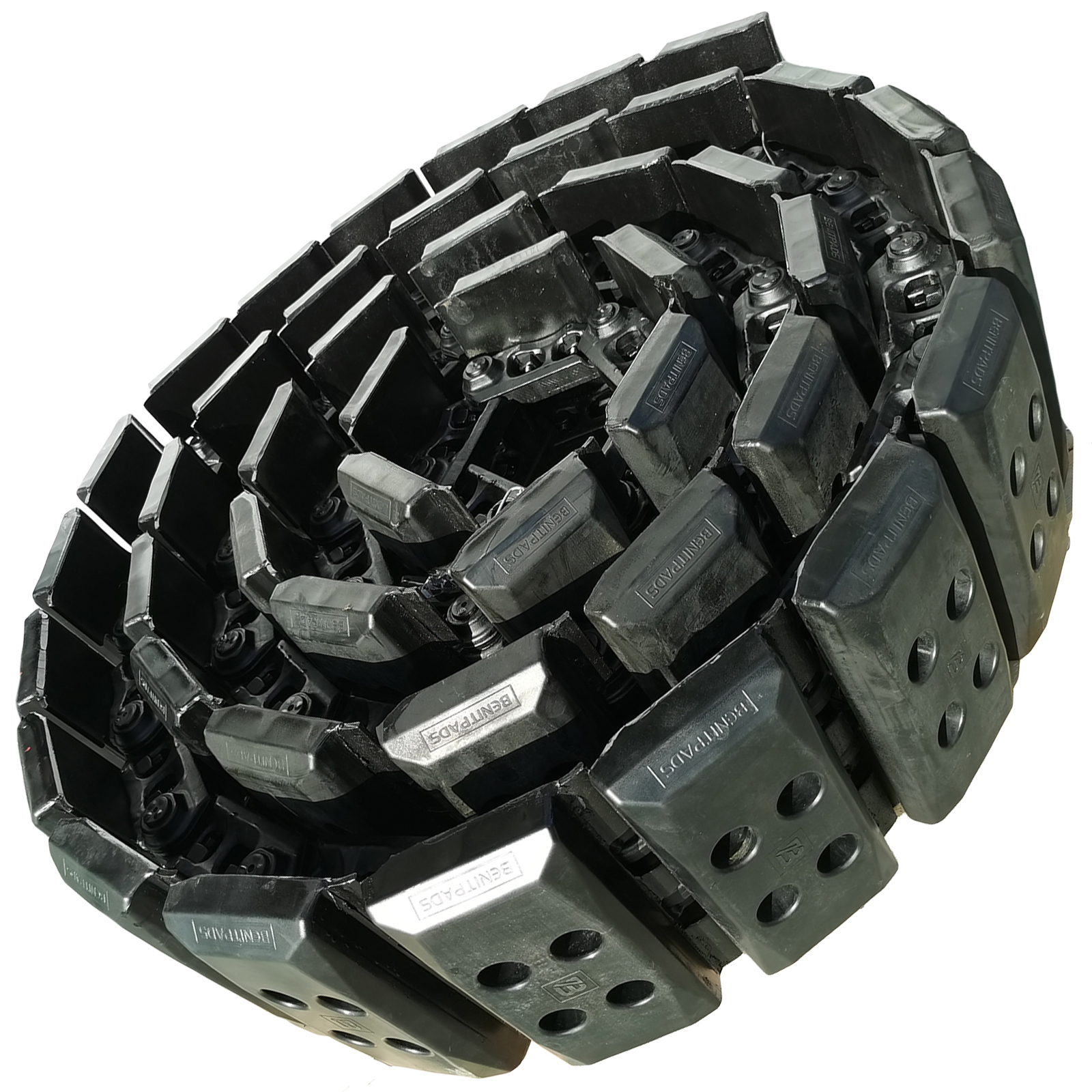 14272215 14280234 Rubber Track Shoe Kit Undercarriage Track Assembly for Asphalt Paver