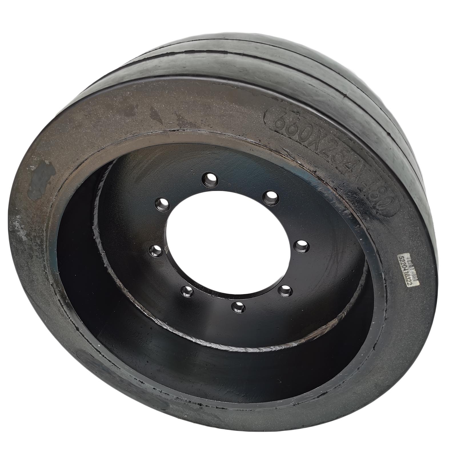 Solid Rubber Tyred Wheels 125782 | W1000F Milling Machine Spare Parts